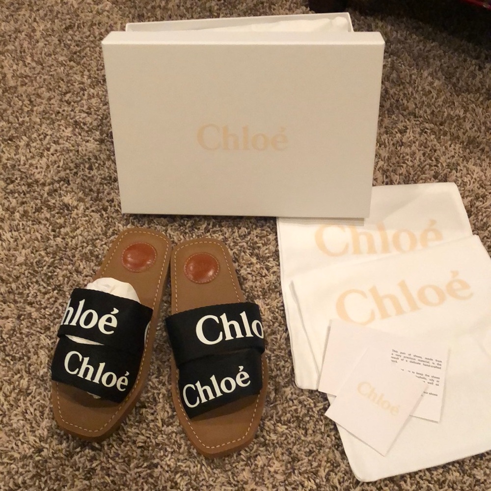 Chloe Woody Sandals